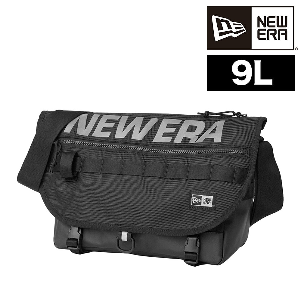 ニューエラ バッグ メッセンジャーバッグ ショルダーバッグ NEW ERA アウトドア フィールドショルダーバッグ 9L B5 A5 B6 メンズ レディース 送料無料 誕生日プレゼント ギフト ラッピング無料 正規代理店 ラインロゴブラック -14750876