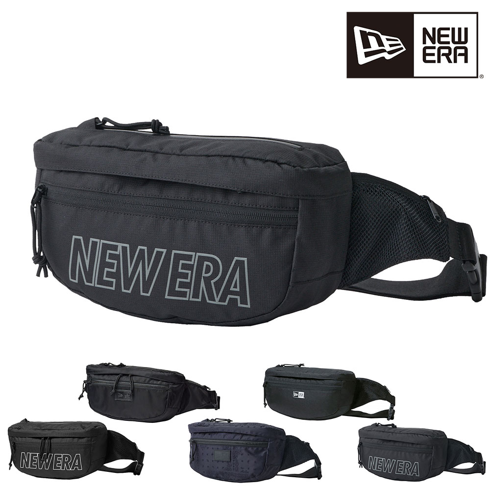 ニューエラ バッグ ウエストバッグ ウエストポーチ ボディバッグ NEW ERA エクスプローラーウエストバッグ 3L B6 メンズ レディース キッズ 誕生日プレゼント ギフト ラッピング無料 正規代理店 4.ラインロゴブラック -14750906