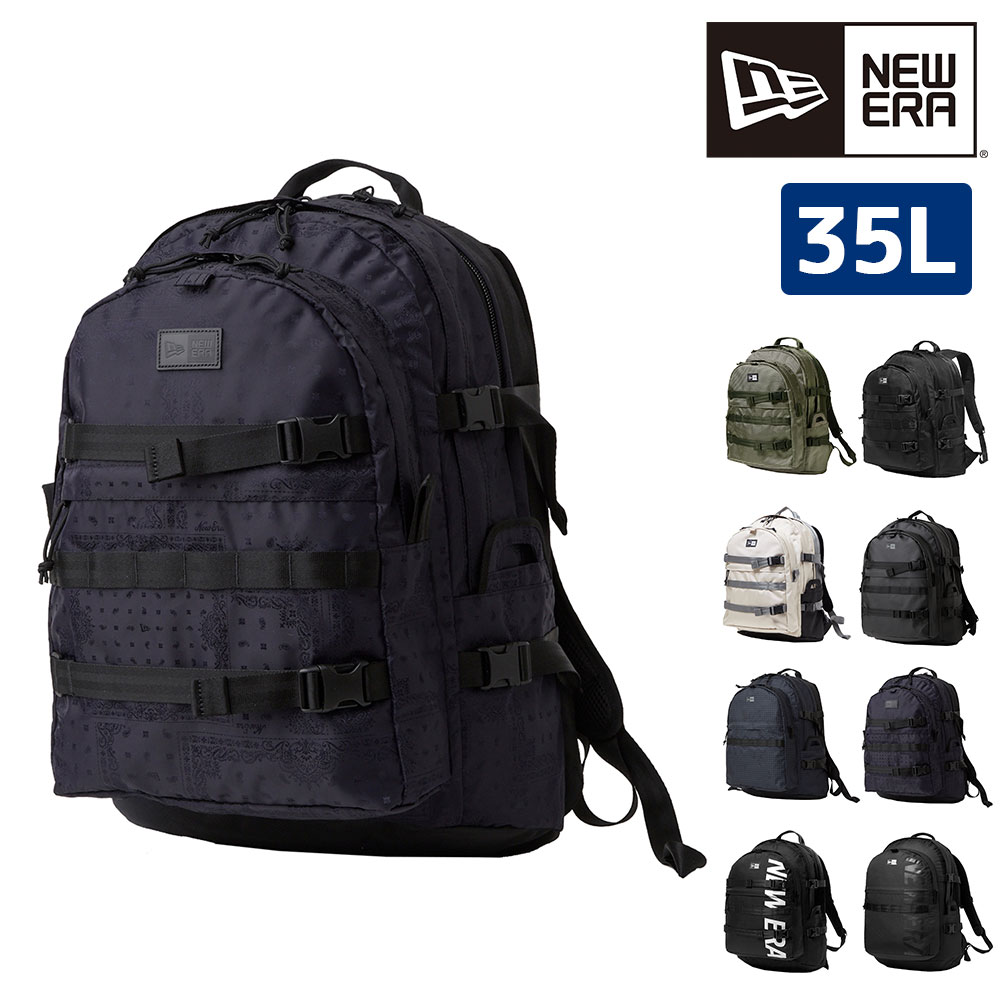 ニューエラ バッグ リュックサック デイパック バックパック リュック 通学 大容量 NEW ERA キャリアパック 35L A3 B4 A4 B5 メンズ レディース キッズ 5.ネイビーペイズリー -14750922