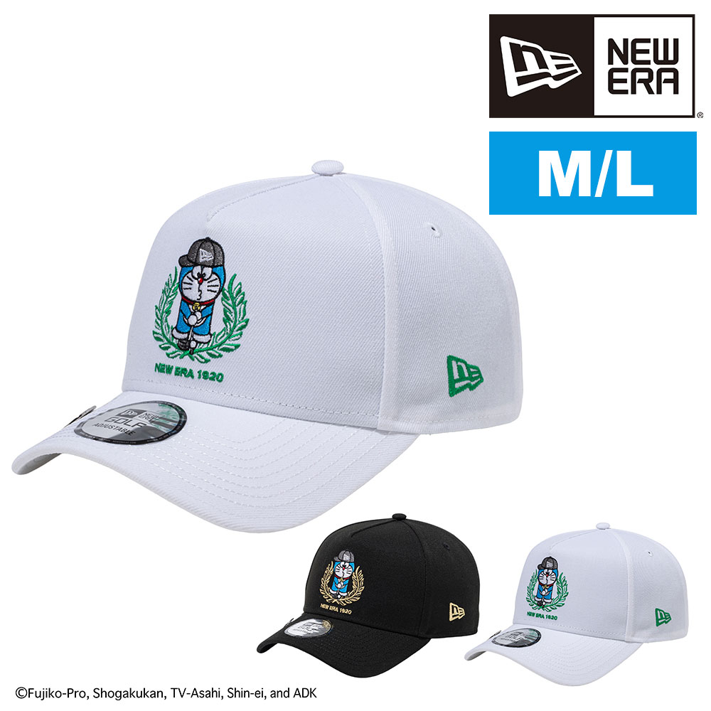 【2026年新作】 ニューエラ キャップ 9FORTY A-Frame ドラえもん コラボ 限定 NEW ERA 帽子 ML メンズ レディース キッズ ポイント10倍 誕生日プレゼント ギフト ラッピング無料 正規代理店 2.ホワイト -14935398