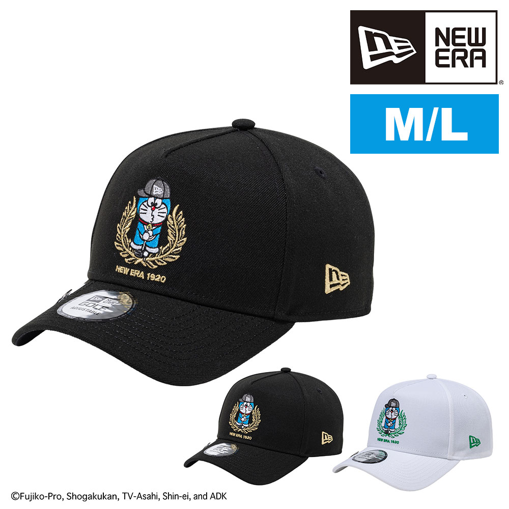 【2026年新作】 ニューエラ キャップ 9FORTY A-Frame ドラえもん コラボ 限定 NEW ERA 帽子 ML メンズ レディース キッズ ポイント10倍 誕生日プレゼント ギフト ラッピング無料 正規代理店 1.ブラック -14935399