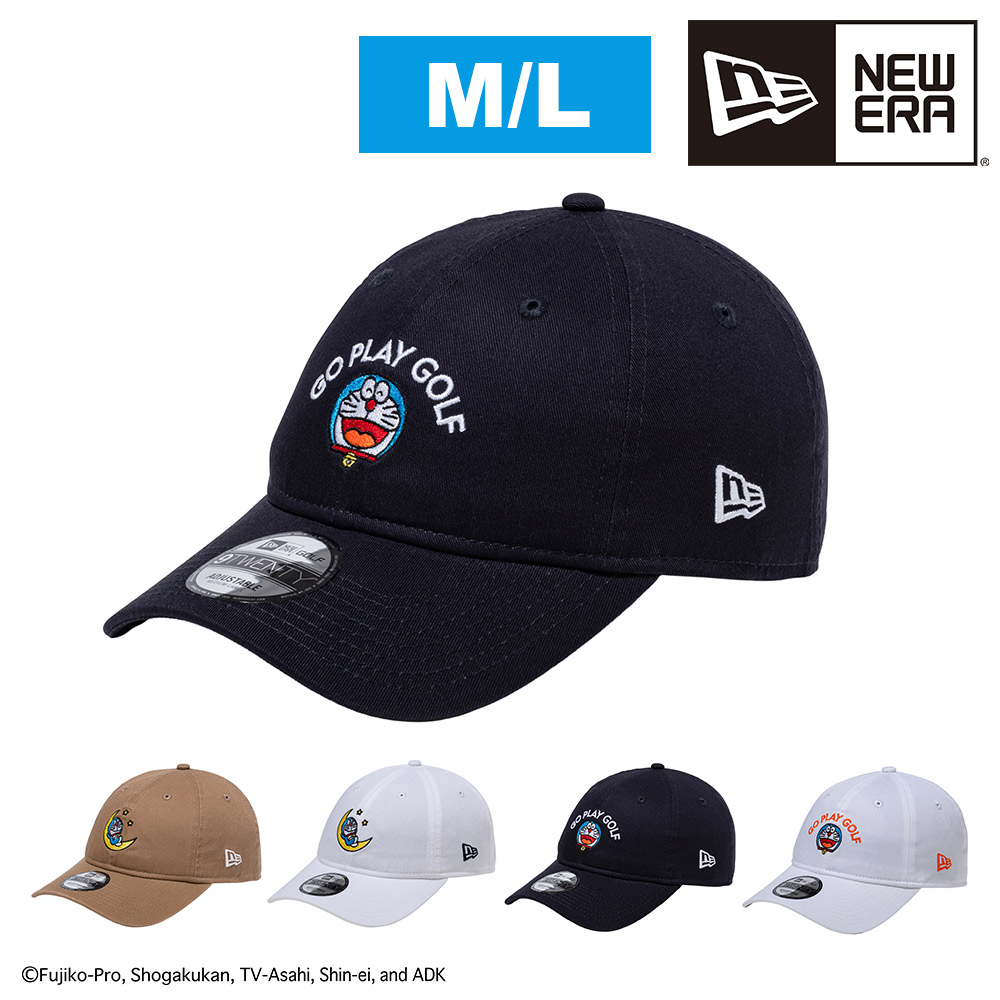 【2026年新作】 ニューエラ キャップ ドラえもん コラボ 限定 NEW ERA 9TWENTY 帽子 サイドパッチ 調節可能 ML メンズ レディース キッズ ポイント10倍 誕生日プレゼント ギフト ラッピング無料 正規代理店 3.ネイビーGPG -14935403