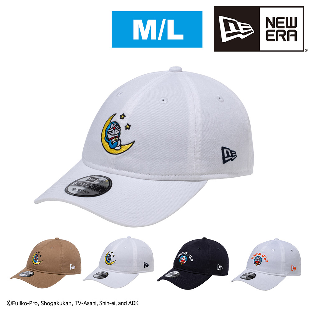 【2026年新作】 ニューエラ キャップ ドラえもん コラボ 限定 NEW ERA 9TWENTY 帽子 サイドパッチ 調節可能 ML メンズ レディース キッズ ポイント10倍 誕生日プレゼント ギフト ラッピング無料 正規代理店 2.ホワイト -14935448