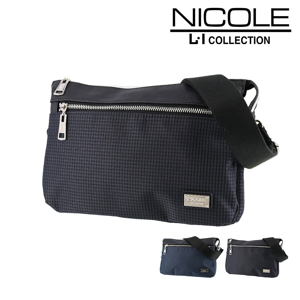 ニコル NICOLE ニューアーバン クラッチショルダー クラッチバッグ ショルダーバッグ nil227 1.ブラック -01 メンズ