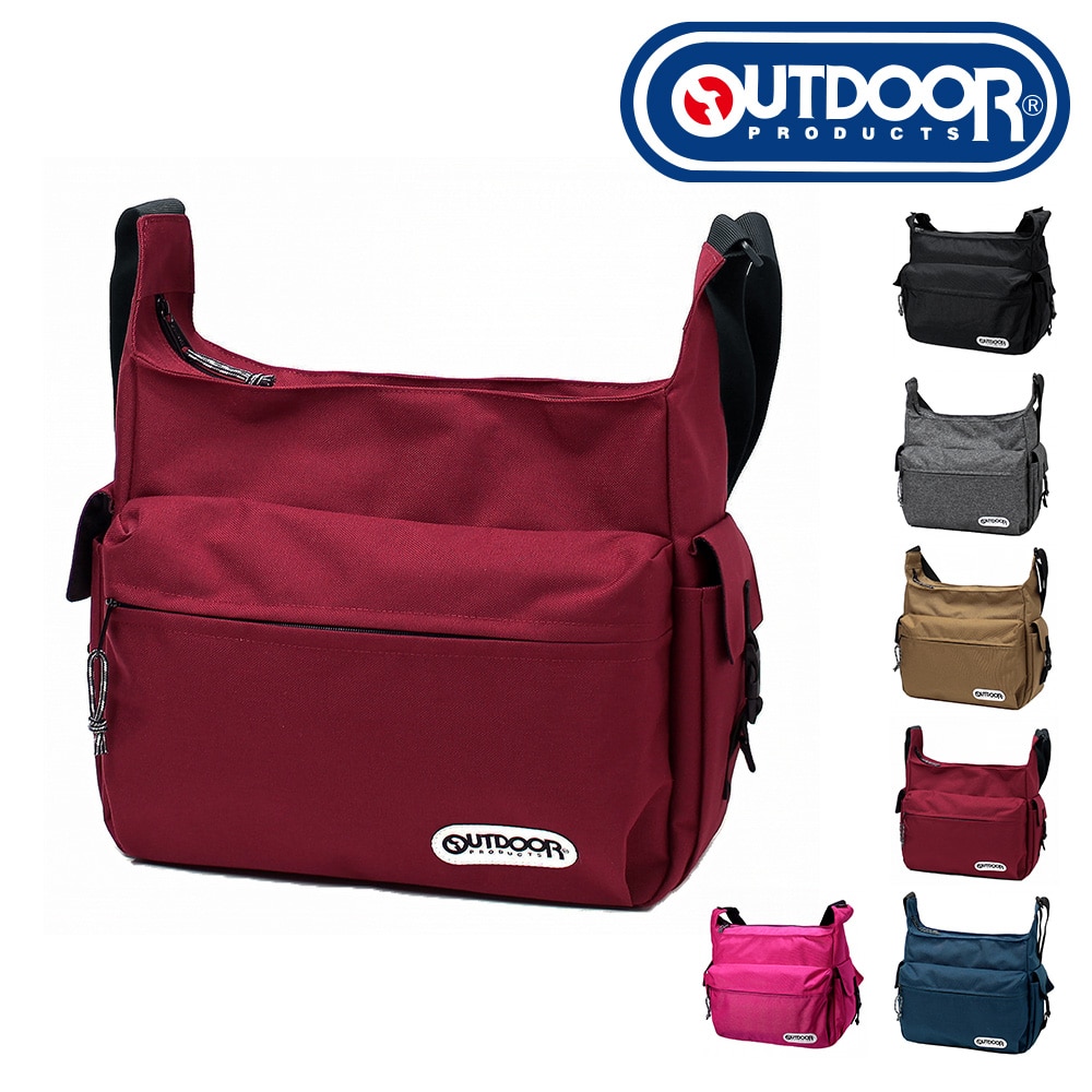 アウトドア プロダクツ OUTDOOR PRODUCTS マザーズバッグ ショルダーバッグ 61512 4.ワイン 44x44 メンズ