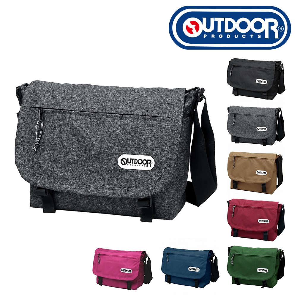 アウトドア プロダクツ OUTDOOR PRODUCTS フラップショルダーバッグ 62031 2.グレー 11x12 メンズ