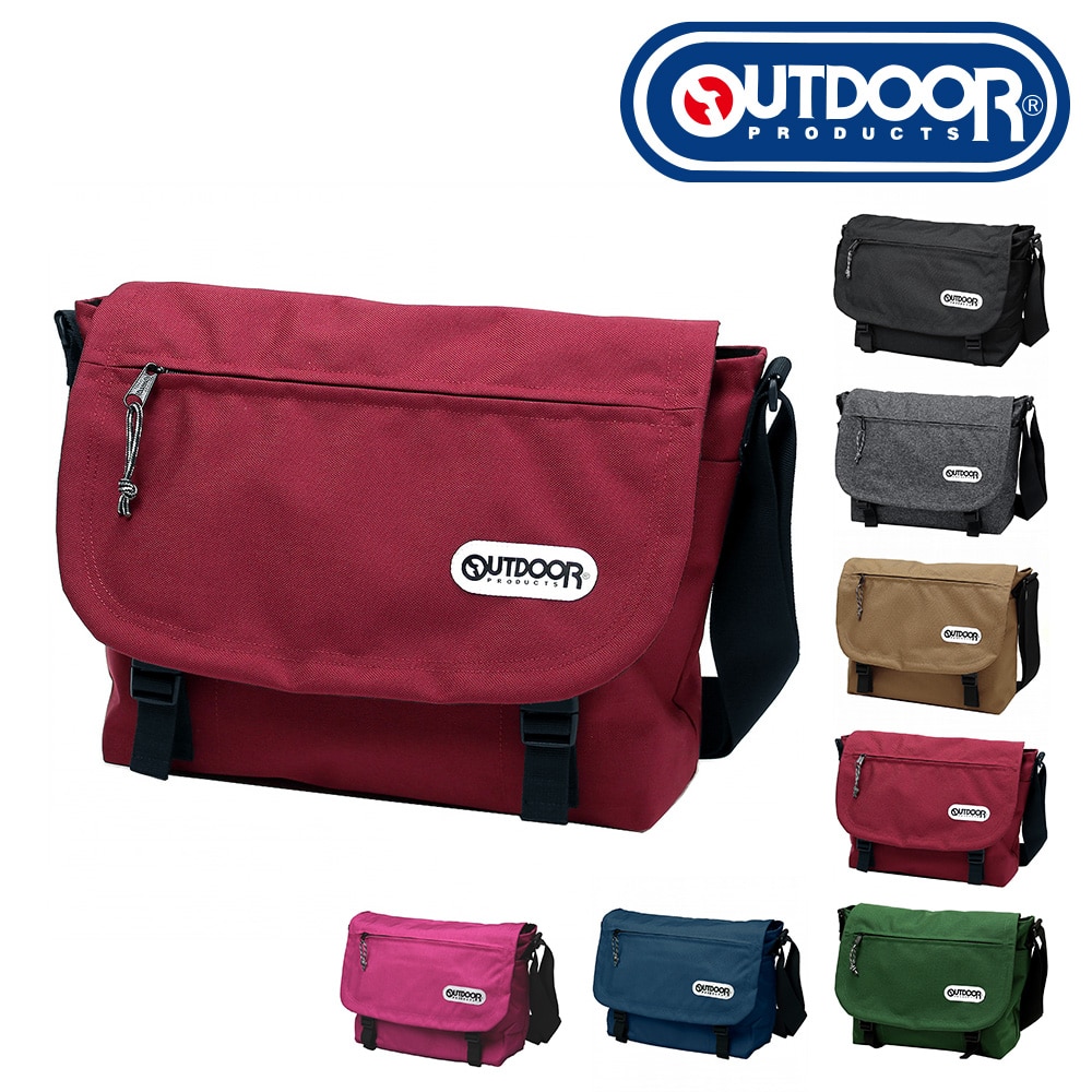 アウトドア プロダクツ OUTDOOR PRODUCTS フラップショルダーバッグ 62031 4.ワイン 44x44 メンズ