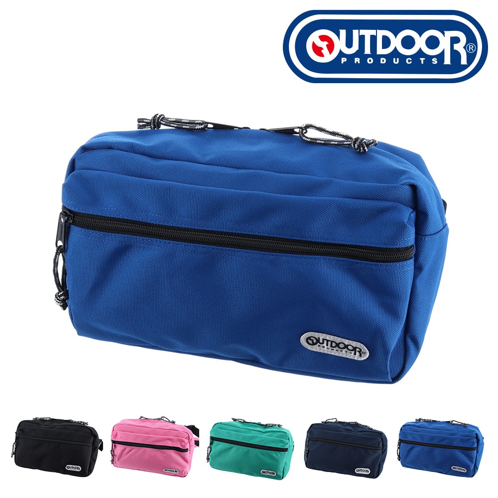 OUTDOOR PRODUCTS ミニショルダーバッグ コーデュラナイロン 62319 69x69 5.ロイヤルブルー メンズ