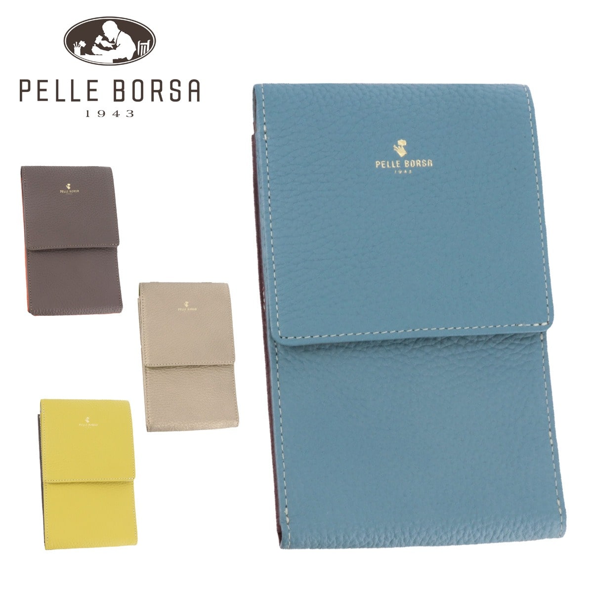 ペレボルサ PELLE BORSA お財布ショルダー Reinette Goods レネットグッズ 204759 3.イエロー 53xye レディース