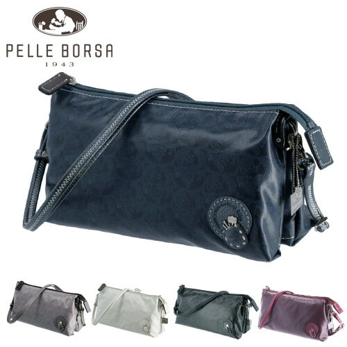 ペレボルサ PELLE BORSA 2wayミニショルダーバッグ アライブ 204305 1.グレー レディース