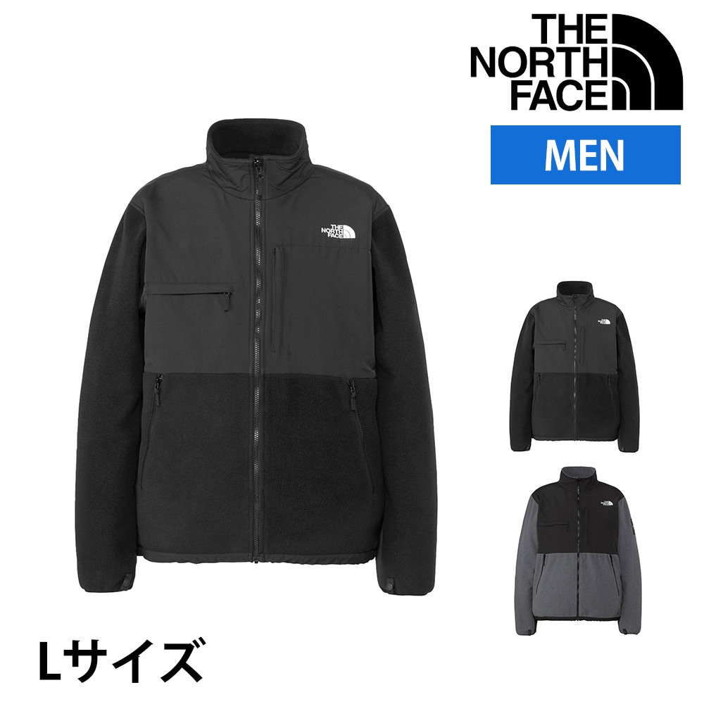 ノースフェイス ウェア アウター 上着 フリース ジャケット 秋冬 新作 THE NORTH FACE デナリジャケット Mサイズ Lサイズ NA72450 メンズ レディース 2025モデル 通勤 ジップインジップ 送料無料 誕生日プレゼント ギフト ラッピング無料 正規代理店 ブラック(L) -na72450k-l