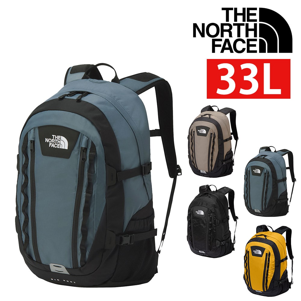 ノースフェイス バッグ リュックサック デイパック バックパック THE NORTH FACE デイパックス ビッグショット 33L A3 B4 A4 NM72301 メンズ レディース ポイント10倍 送料無料 プレゼント ギフト ラッピング無料 正規代理店 3.スレートグレー -nm72301sy