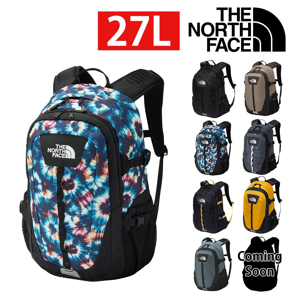 ノースフェイス バッグ リュックサック デイパック バックパック THE NORTH FACE デイパックス ホットショット 27L B4 A4 NM72302 メンズ レディース ポイント10倍 送料無料 プレゼント ギフト ラッピング無料 正規代理店 4.ワイルドフラワータイダイ -nm72302wt