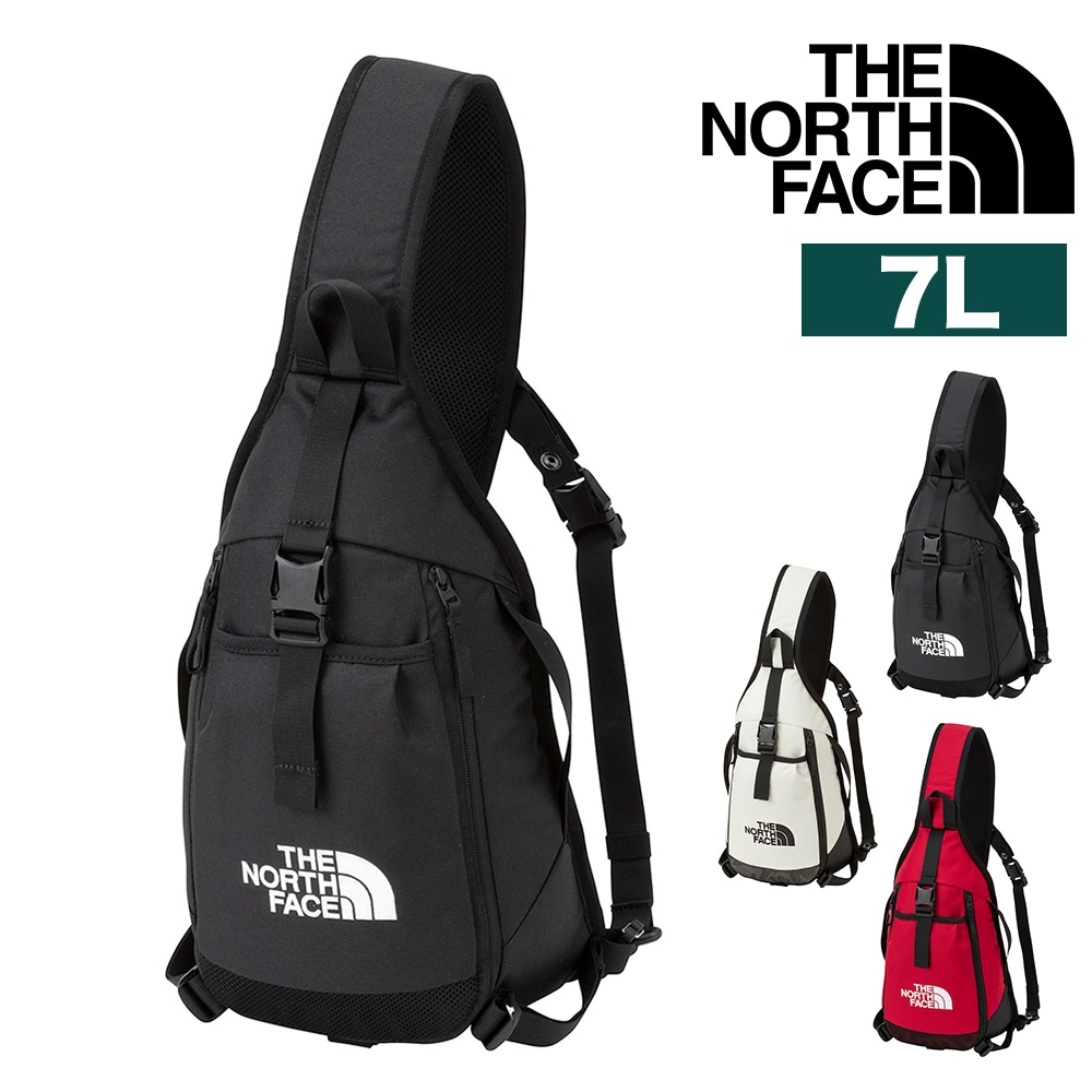 ノースフェイス ボディバッグ ワンショルダー 斜め掛け 7L A5 コンパクト THE NORTH FACE リープスリング NM72600 1.ブラック -nm72600k