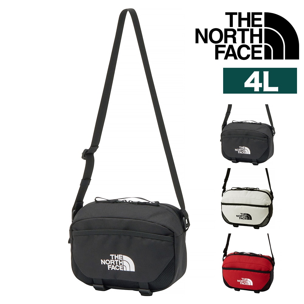 ノースフェイス バッグ ショルダーバッグ 斜め掛け B6 4L コンパクト THE NORTH FACE リープミニショルダー NM72602 1.ブラック -nm72602k