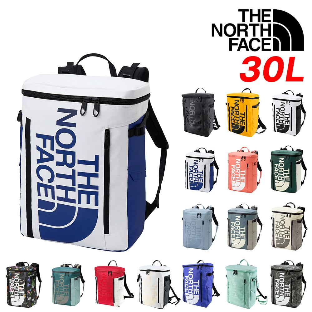ノースフェイス リュック バックパック THE NORTH FACE ベースキャンプ ヒューズボックス2 30L NM82255 メンズ レディース ポイント10倍 送料無料 誕生日プレゼント ギフト ラッピング無料【正規代理店】 4.TNFホワイトxソーダライトブルー -nm82255ws