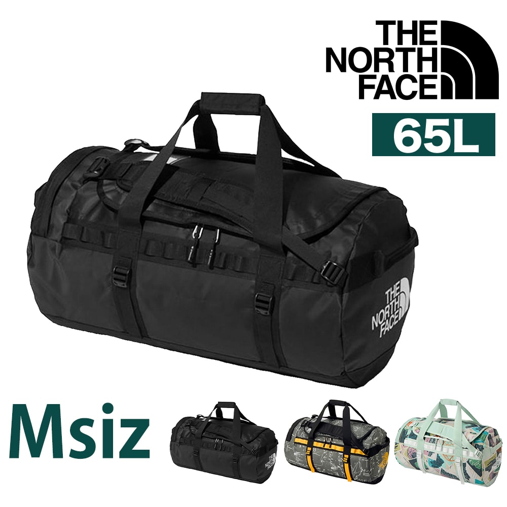 ノースフェイス ボストンバッグ リュック 65L B4 THE NORTH FACE ベースキャンプ BCダッフルM NM82367 1.ブラック -nm82367k