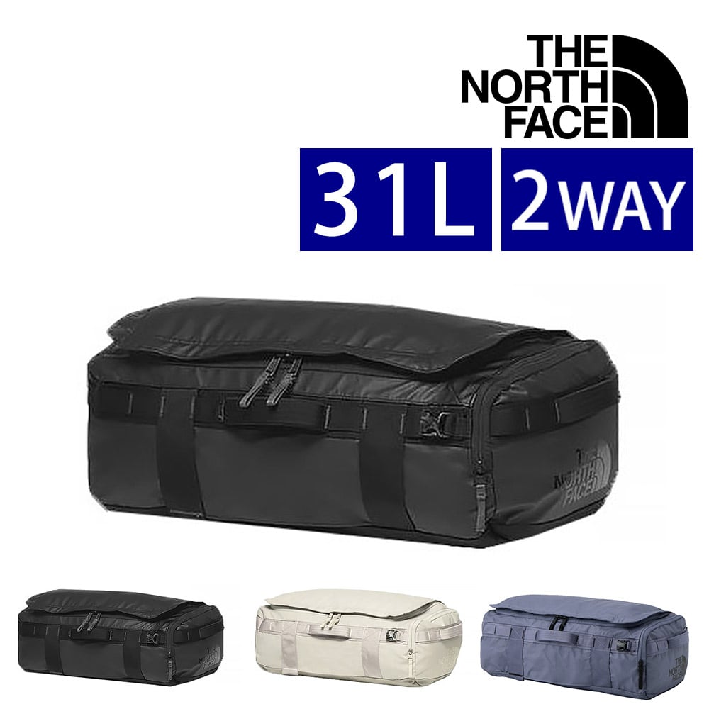 ノースフェイス バッグ ボストンバッグ リュック 31L 2way THE NORTH FACE ベースキャンプボイジャーライト32L NM82380 メンズ レディース キッズ 送料無料 大容量 軽量 防水 誕生日プレゼント ギフト ラッピング無料【正規代理店】 1.ブラックxアスファルトグレー -nm82380ka
