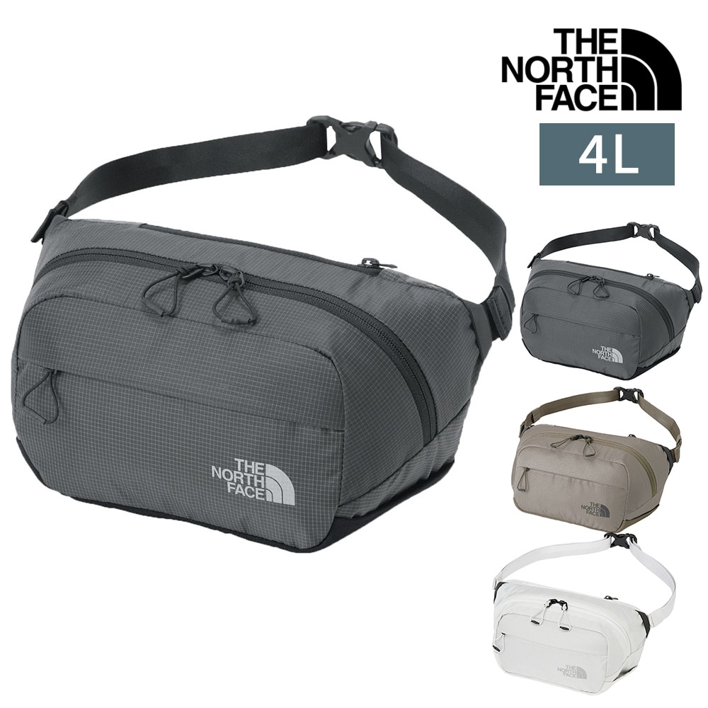 ノースフェイス バッグ ウエストバッグ ヒップバッグ ボディバッグ THE NORTH FACE ヘイジーウェストバッグ 4L NM82457 メンズ レディース キッズ 送料無料 誕生日プレゼント ギフト ラッピング無料 【正規代理店】 1.グラファイトグレー -nm82457gg
