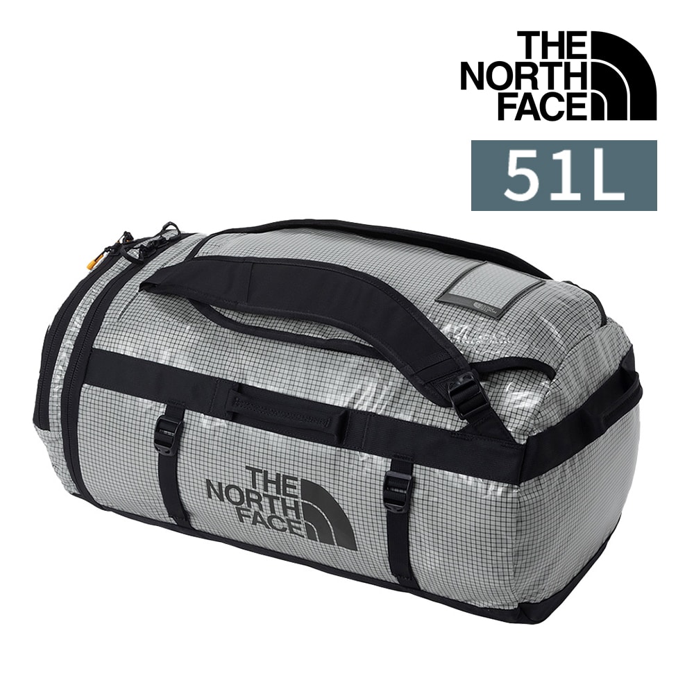 ノースフェイス バッグ ボストンバッグ リュック デイパック 2way 51L THE NORTH FACE ベースキャンプ BCライトダッフル50 NM82565 メンズ レディース キッズ 送料無料 大容量 軽量 防水 誕生日プレゼント ギフト ラッピング無料【正規代理店】 メルドグレー -nm82565mg