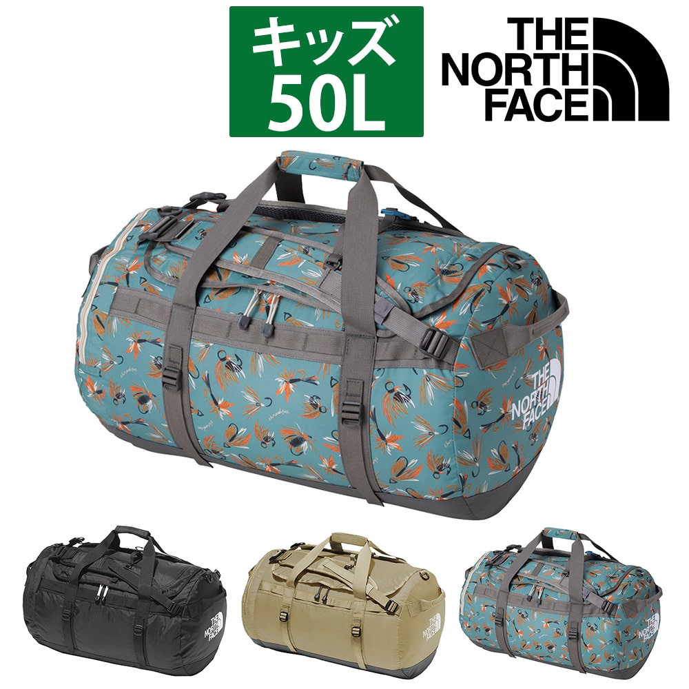 ノースフェイス バッグ ボストンバッグ リュックサック キッズパック 3WAY THE NORTH FACE キッズパックス ナイロンダッフル50 50L nmj72352 メンズ レディース キッズ プレゼント 3.フライルアープリント 【正規代理店】 -99xnmj72352fp
