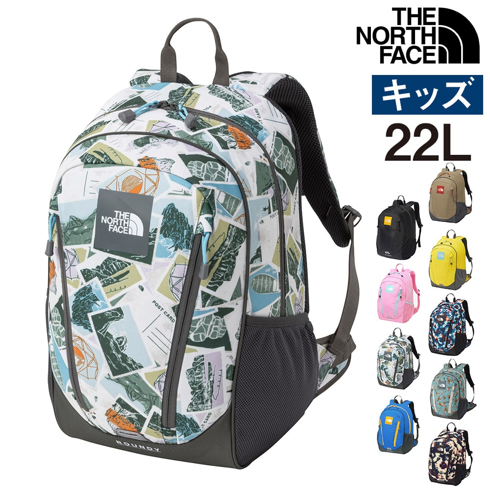 ノースフェイス バッグ キッズ リュックサック デイパック バックパック THE NORTH FACE キッズパックス ラウンディ 22L NMJ72358 男の子 女の子 キッズ ポイント10倍 送料無料 プレゼント ギフト ラッピング無料【正規代理店】 6.ポストカードプリント -nmj72358pc