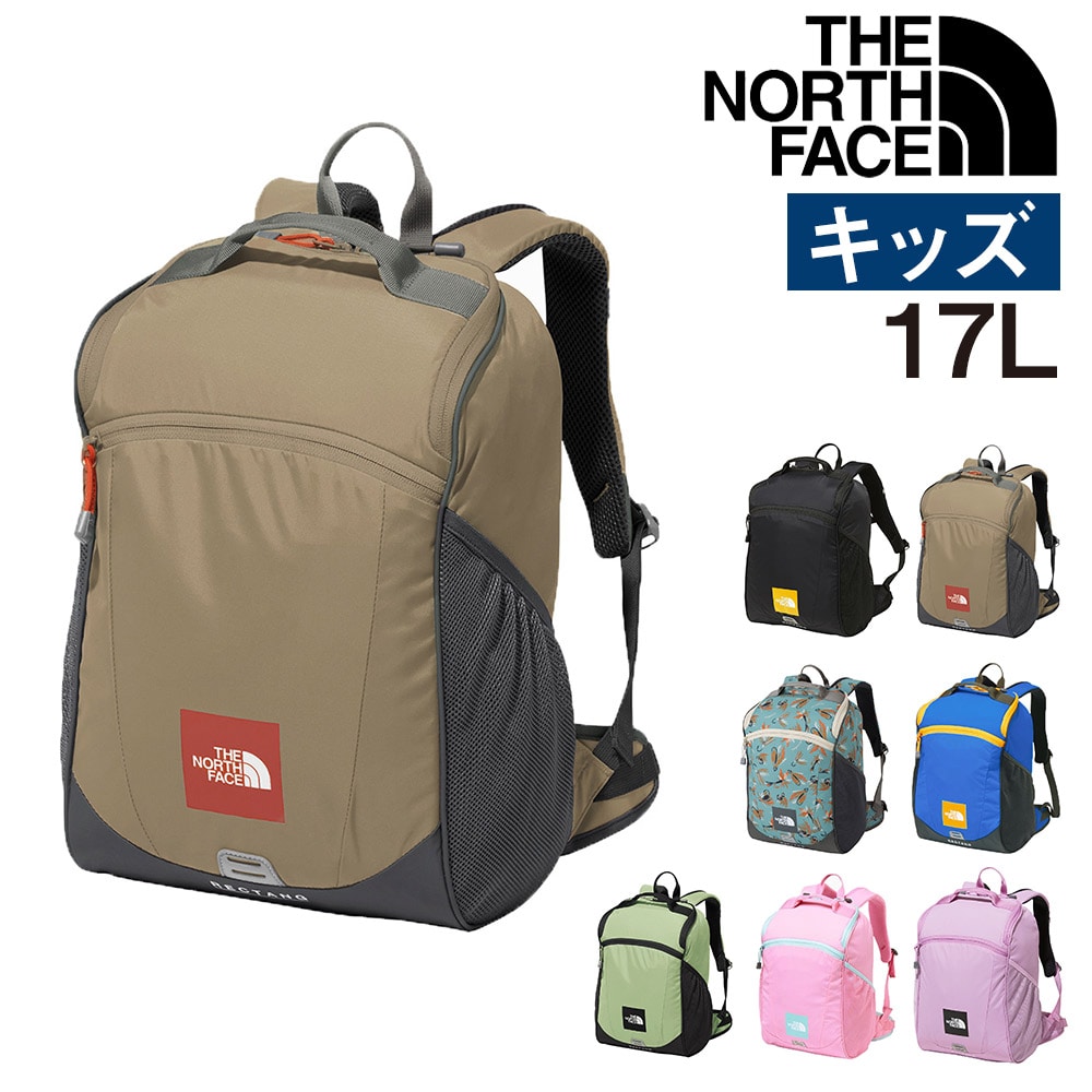 ノースフェイス バッグ リュックサック  デイパック バックパック THE NORTH FACE キッズパックス レクタング 17L A4 B4 NMJ72359 男の子 女の子 キッズ 送料無料 誕生日プレゼント ギフト ラッピング無料【正規代理店】 3.クラシックカーキ -99xnmj72359ck