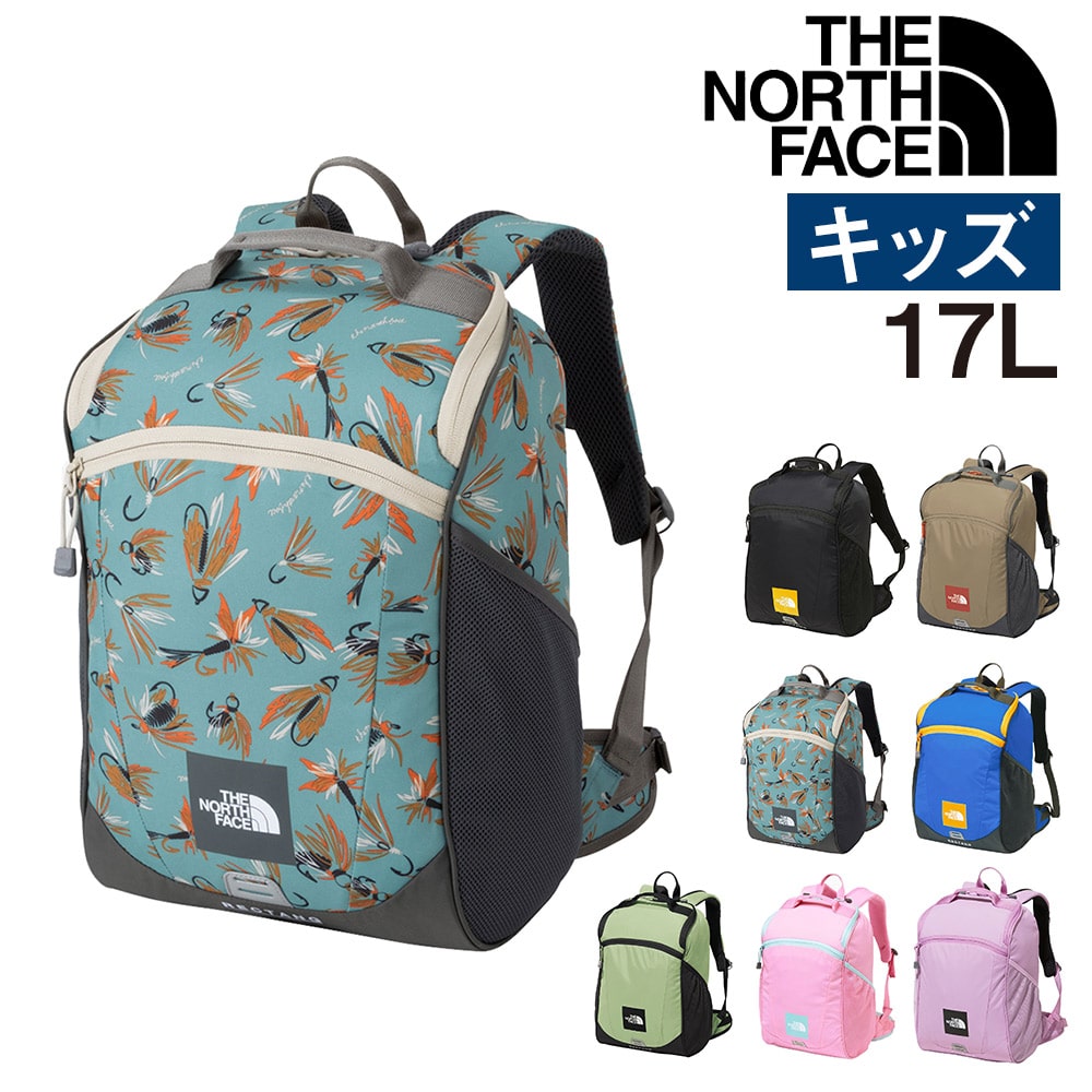 ノースフェイス バッグ リュックサック  デイパック バックパック THE NORTH FACE キッズパックス レクタング 17L A4 B4 NMJ72359 男の子 女の子 キッズ 送料無料 誕生日プレゼント ギフト ラッピング無料【正規代理店】 4.フライルアープリント -99xnmj72359fp