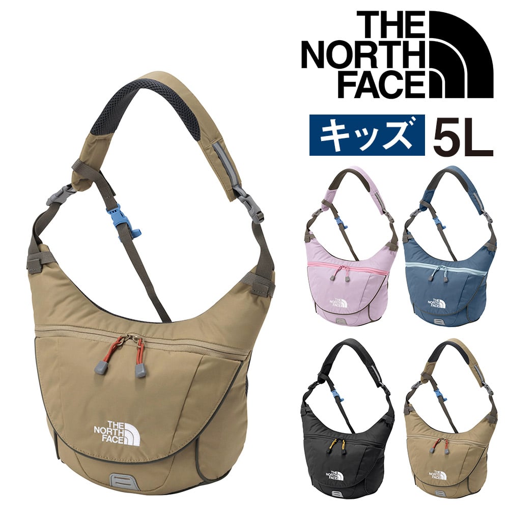 ノースフェイス バッグ ショルダーバッグ 斜めがけ 子ども用 軽量 ナイロン THE NORTH FACE キッズ イッピースリング 5L A5 NMJ72551 メンズ レディース キッズ 送料無料 誕生日プレゼント ギフト ラッピング無料【正規代理店】 4.クラシックカーキ -nmj72551ck