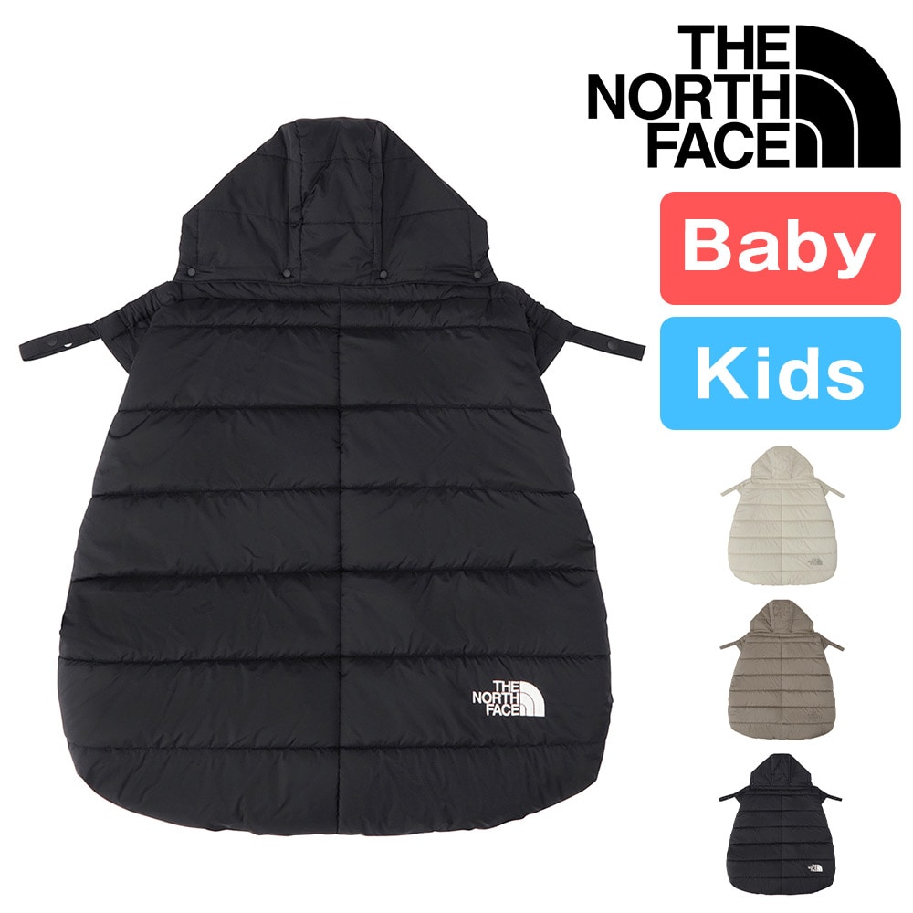 ノースフェイス ブランケット ケープ 抱っこ紐 ベビーカー 赤ちゃん THE NORTH FACE ベビーシェルブランケット NNB72501 メンズ レディース キッズ ベビー 送料無料 誕生日プレゼント ギフト ラッピング無料【正規代理店】 1.ブラック -nnb72501k