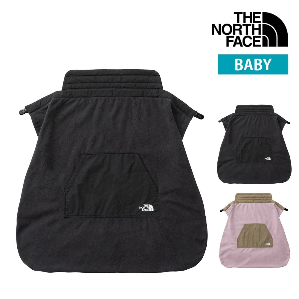 ノースフェイス ブランケット ケープ 抱っこ紐 ベビーカー 赤ちゃん THE NORTH FACE ベビーフリースライニングブランケット NNB72502 メンズ レディース キッズ ベビー 送料無料 誕生日プレゼント ギフト ラッピング無料【正規代理店】 1.ブラック -nnb72502k