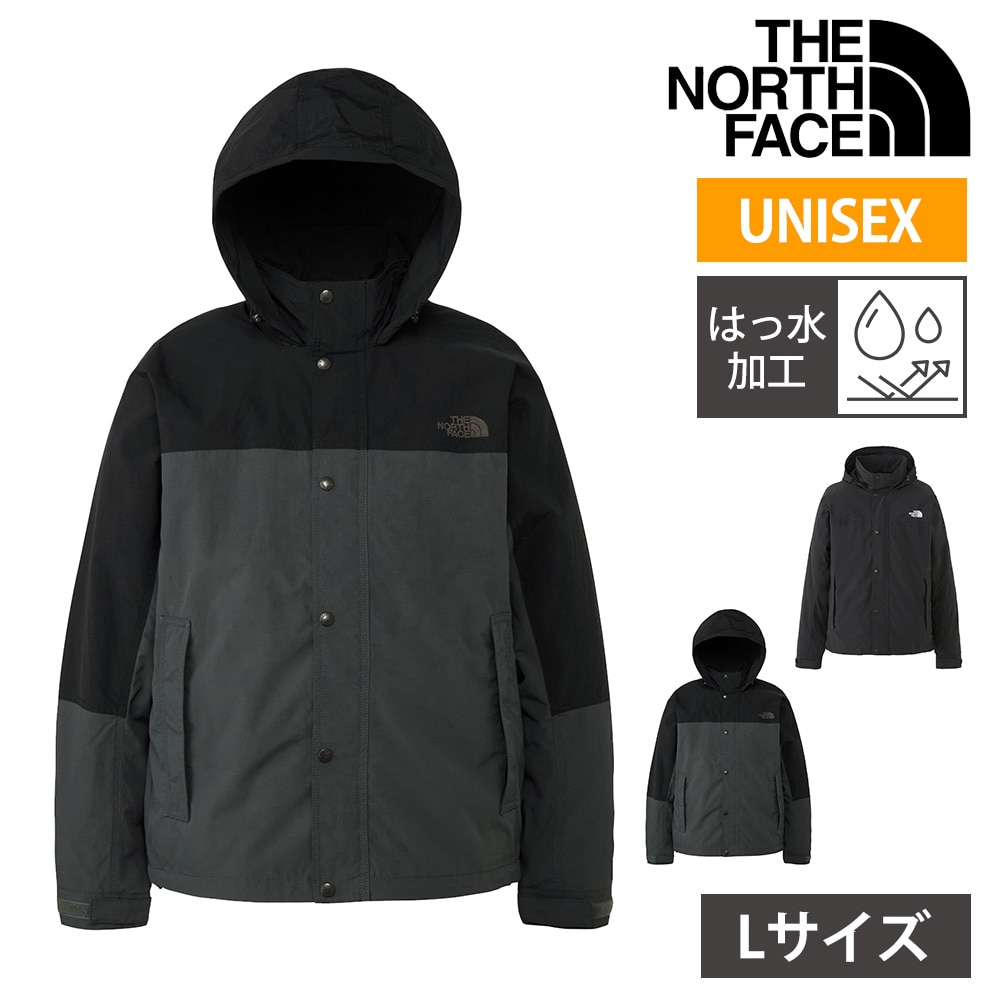 ノースフェイス ウェア アウター 上着 ジャケット 撥水 秋冬 新作 THE NORTH FACE ハイドレナウィンドジャケット Sサイズ Mサイズ Lサイズ NP22550 メンズ レディース 2025モデル 通勤 送料無料  ラッピング無料 正規代理店 ブラックxアスファルトグレー(L) -np22550gk-l