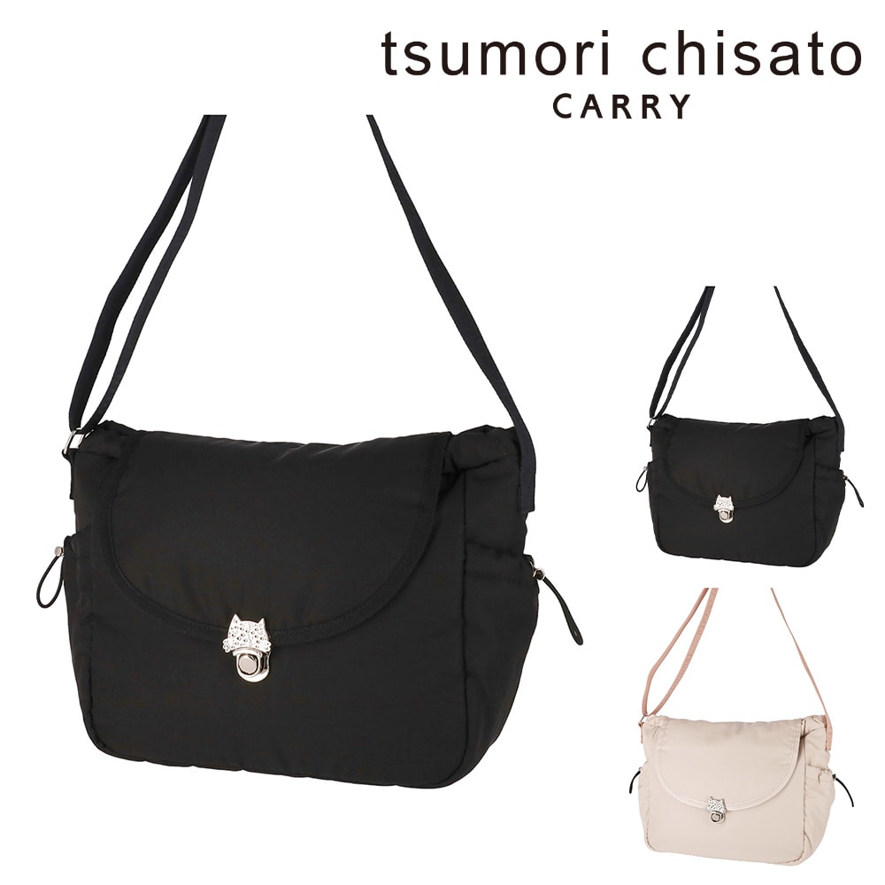 ツモリチサト tsumori chisato ネコメタル ショルダーバッグ 50816 1.ブラック -01