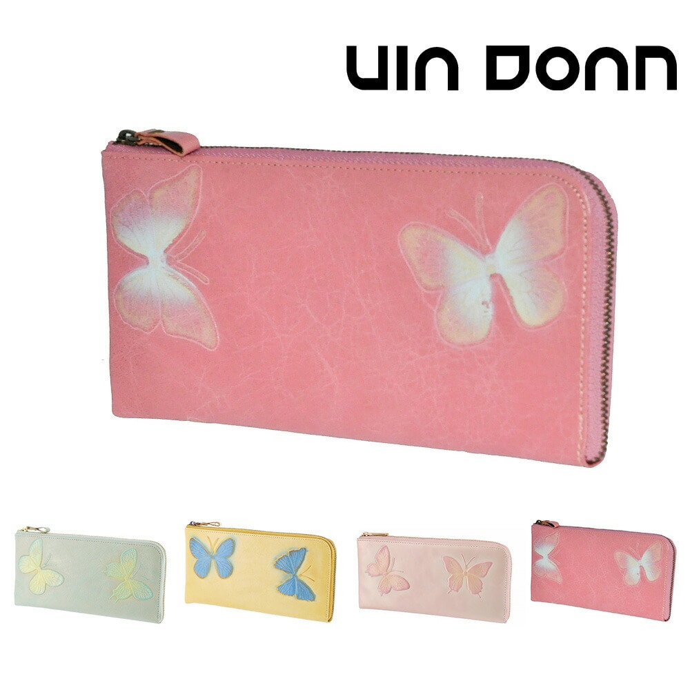 ドアン VIA DOAN ドルチェ L字ファスナー長財布 237 4.ピンク -32x32 レディース