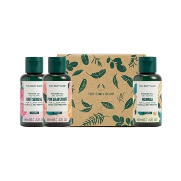 ザボディショップ | ギフト |【オンライン限定】シャワージェルトリオ