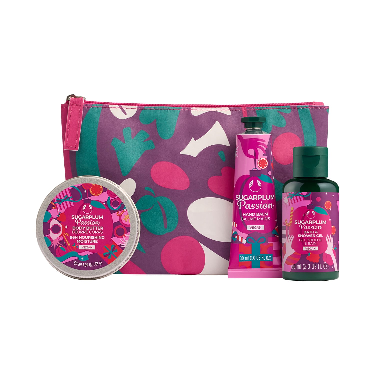 ザボディショップ | 【数量限定】ホリデー シュガープラムパッション ミニギフト