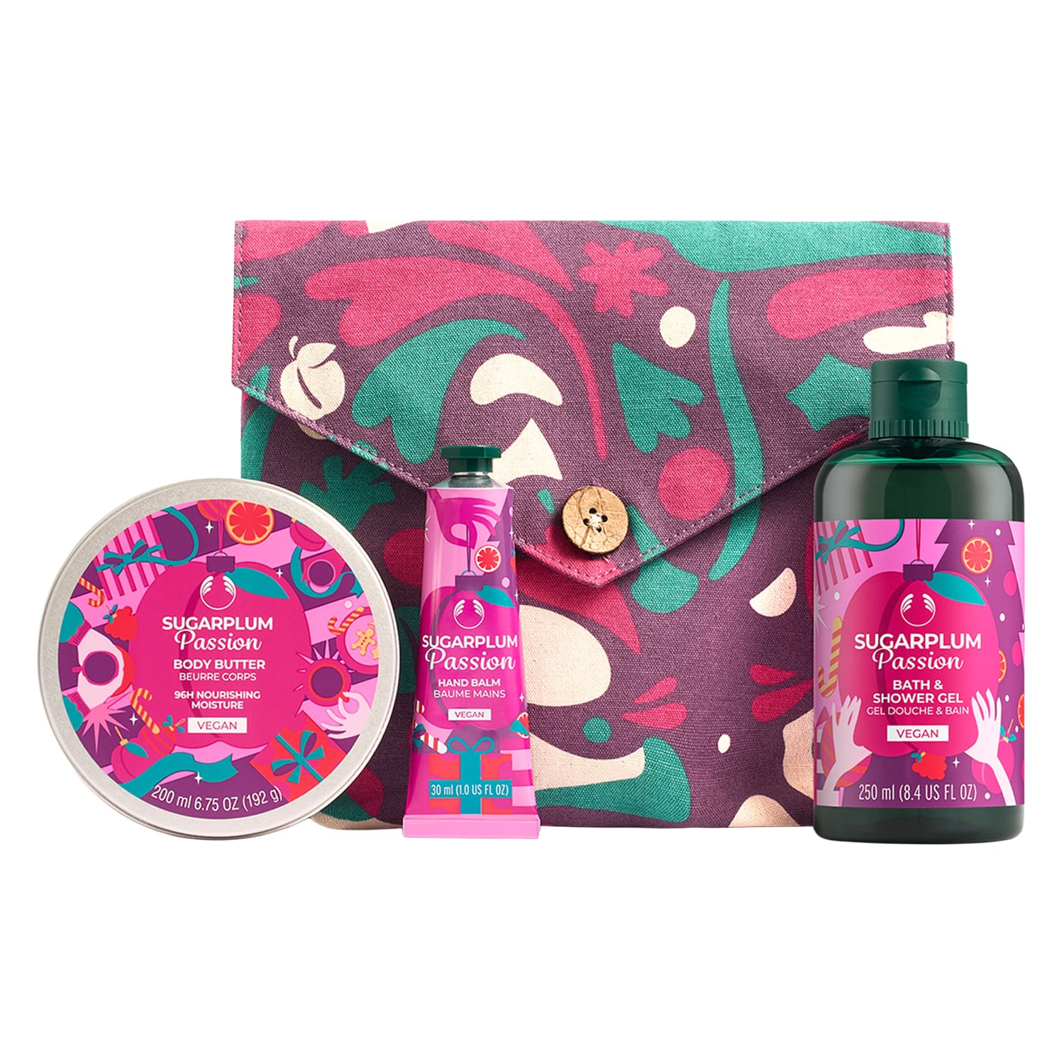 ザボディショップ | 【数量限定】ホリデー ボディケアセット シュガープラムパッション