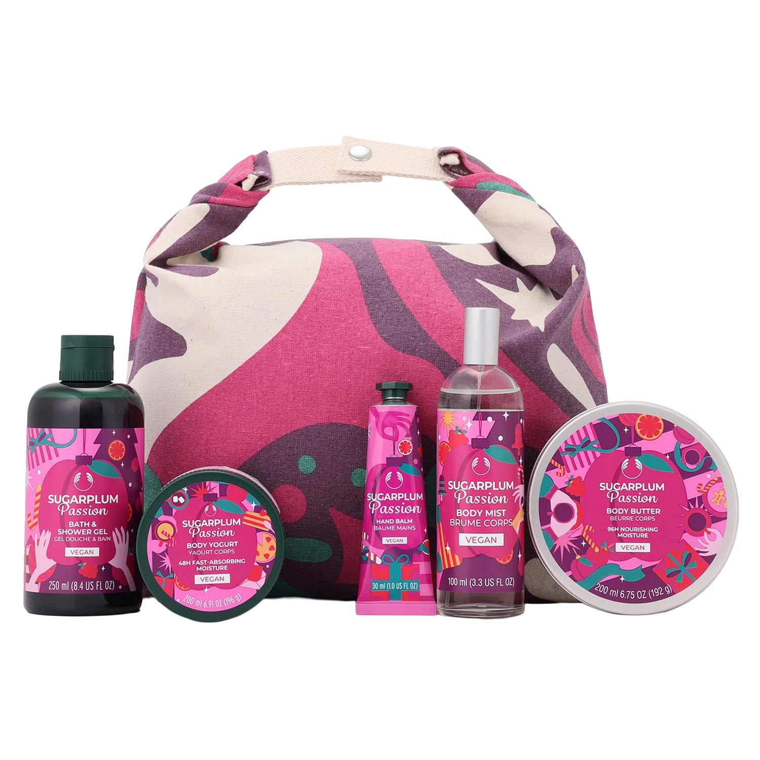 ザボディショップ | 【数量限定】トータル ボディケアセット シュガープラムパッション