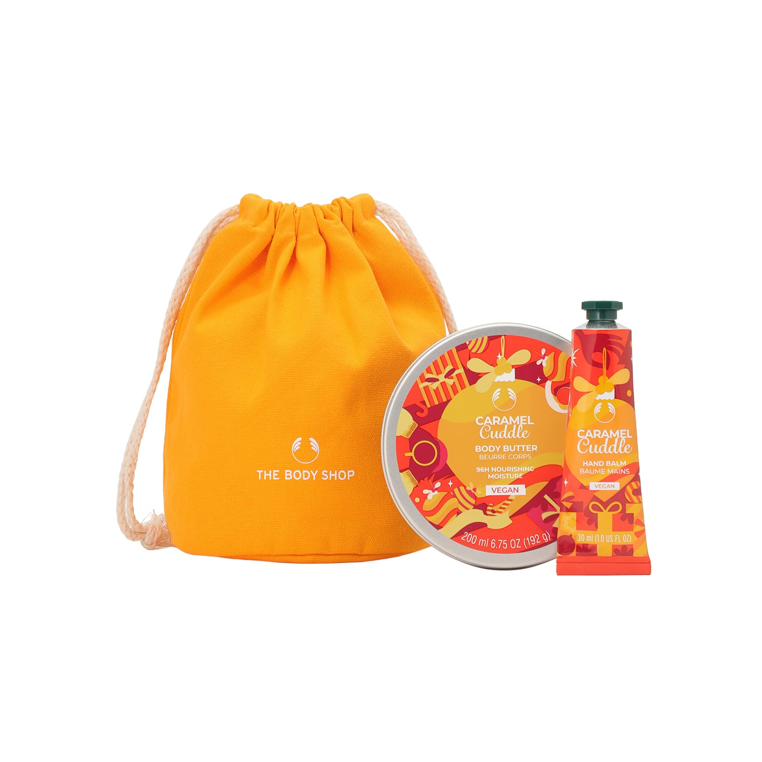 ザボディショップ | 【数量限定】ボディケアポーチ キャラメルカドル