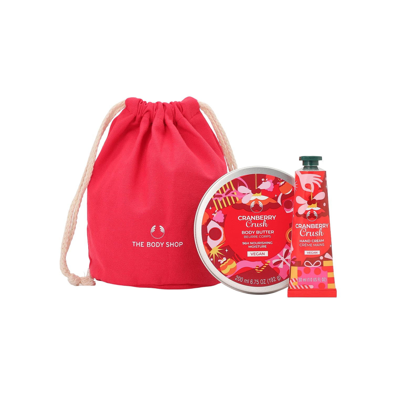 ザボディショップ | 【数量限定】ボディケアポーチ クランベリークラッシュ