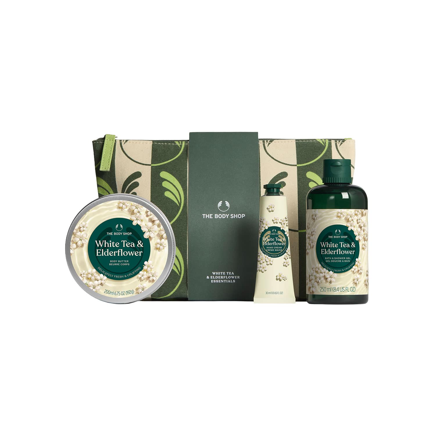 ザボディショップ | ギフト | ボディケアギフト ホワイトティー＆エルダーフラワー