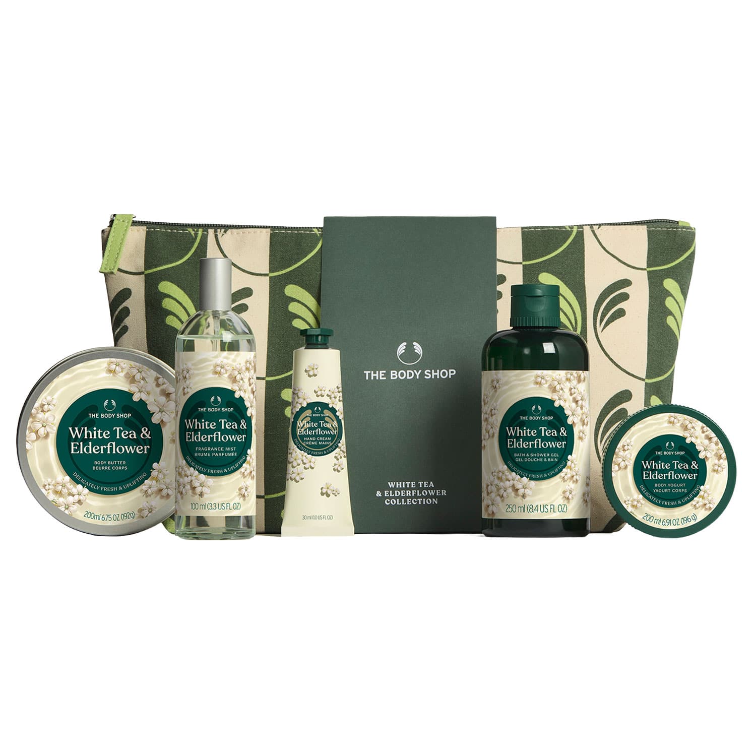 ザボディショップ | ギフト | ボディケアコレクション ホワイトティー＆エルダーフラワー