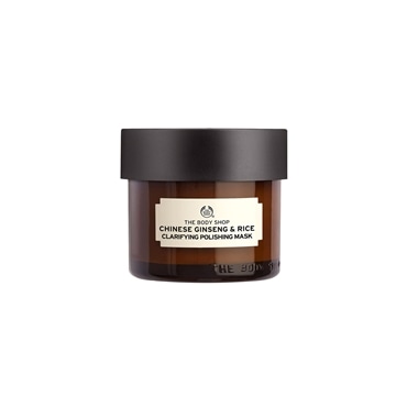 ザボディショップ | 洗い流すフェイスマスク | チャイニーズ ジンセン＆ライス クラリファイングポリッシングマスク 75mL