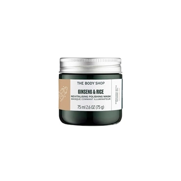 ザボディショップ | 洗い流すフェイスマスク | G&R イルミネーティング ポリッシング マスク 75mL（ジンセン＆ライス）