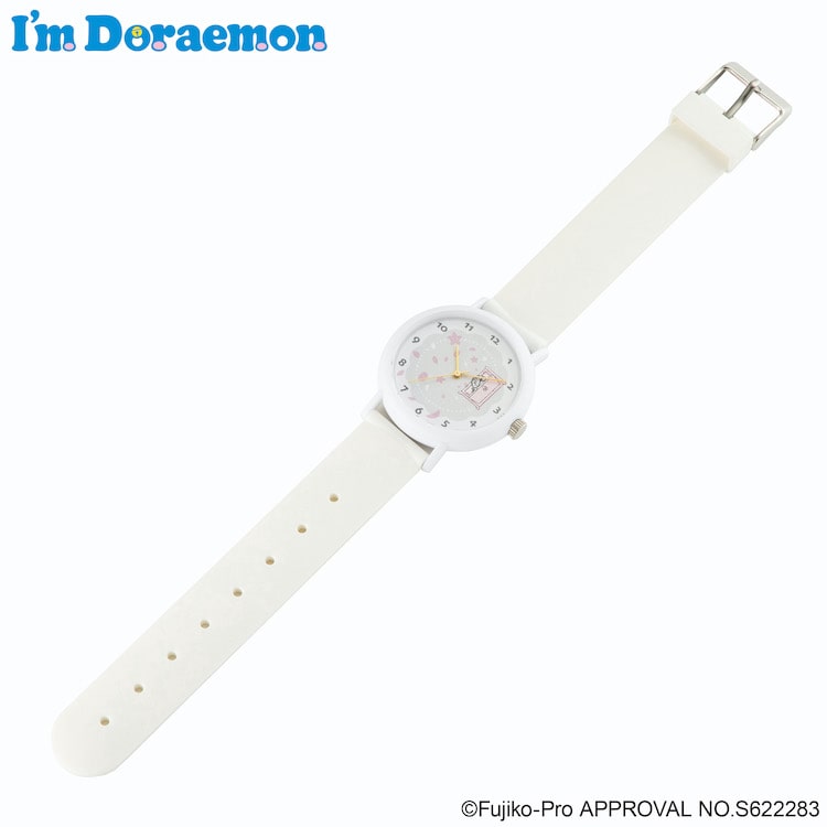 KAORU I'm Doraemon ドラえもん 春 桜モデル KAORU007W1 日本製腕時計 桜(ホワイト)