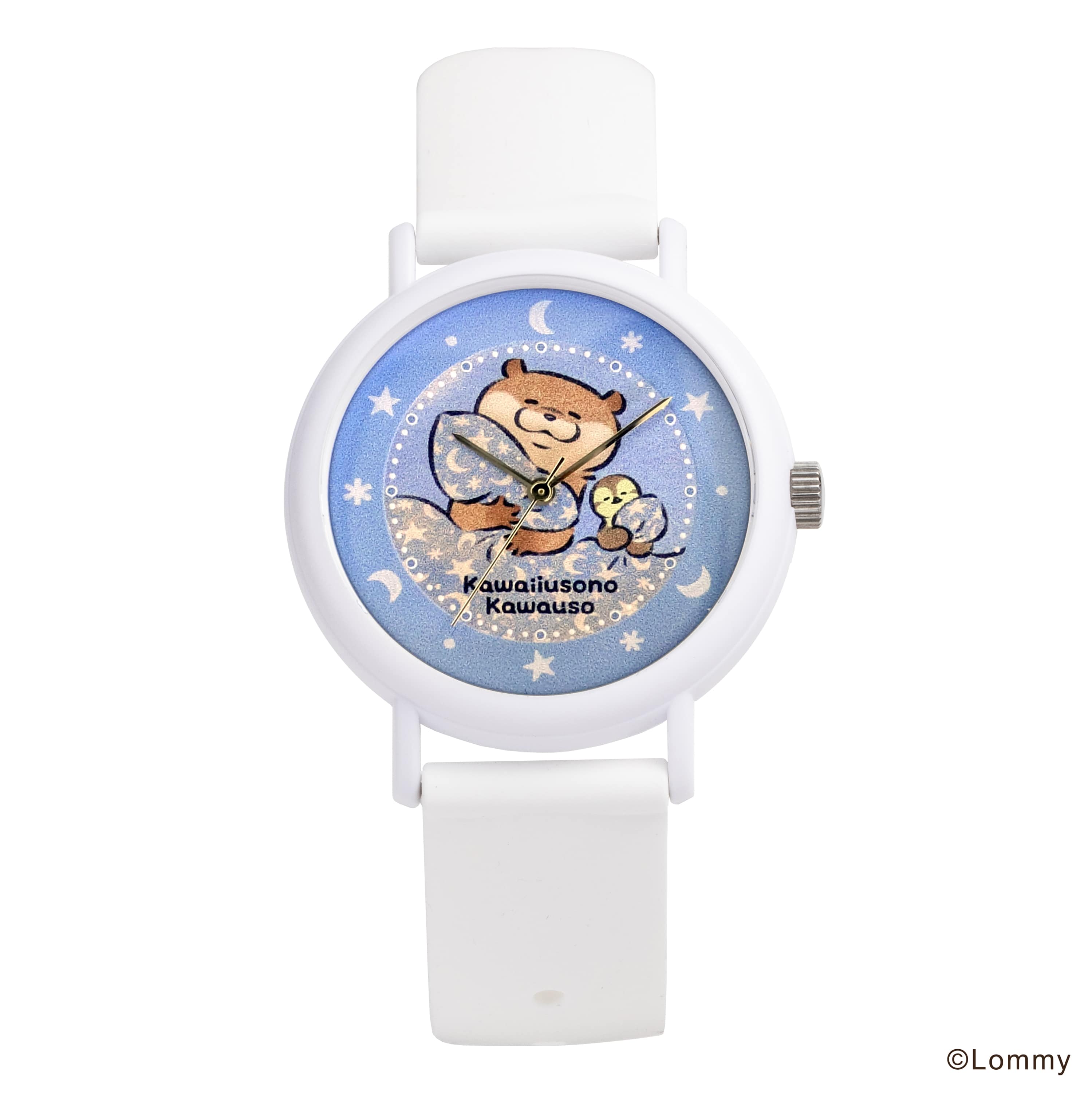 可愛い嘘のカワウソ × KAORU おもいで selection -おやすみ- KAORU012W4　日本製腕時計