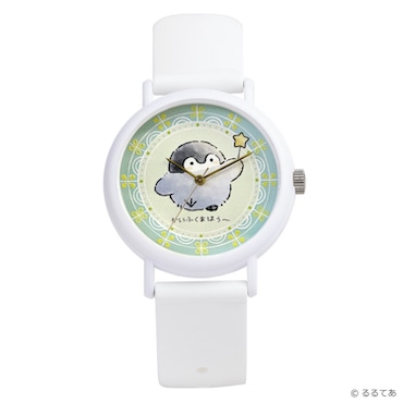 コウペンちゃん x KAORU おうえんver -かいふくまほう- KAORU013W1　日本製腕時計