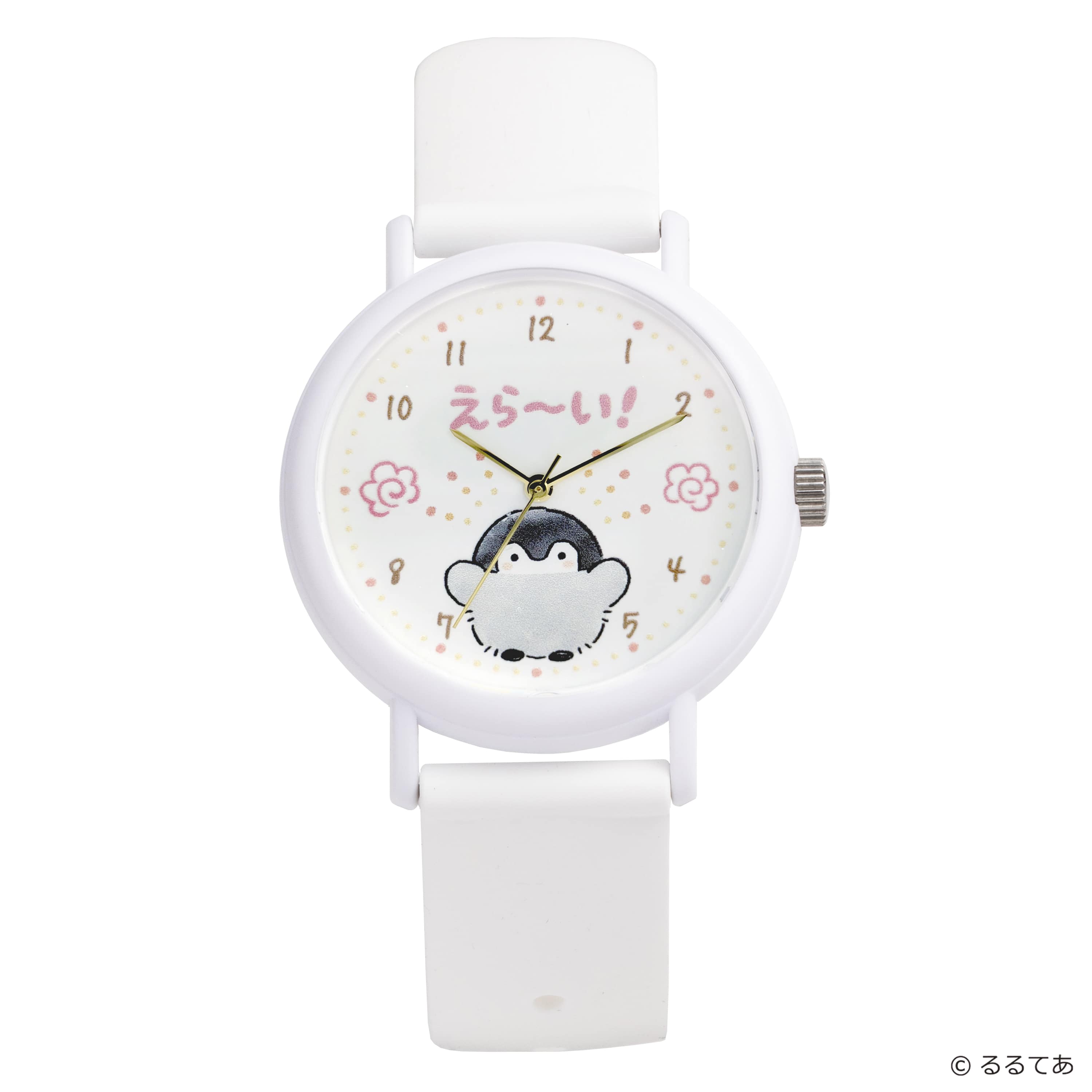 コウペンちゃん x KAORU おうえんver -えらーい！- KAORU013W3　日本製腕時計
