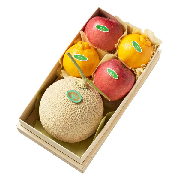 新宿高野 マスクメロン&デコポン、ふじ#29100