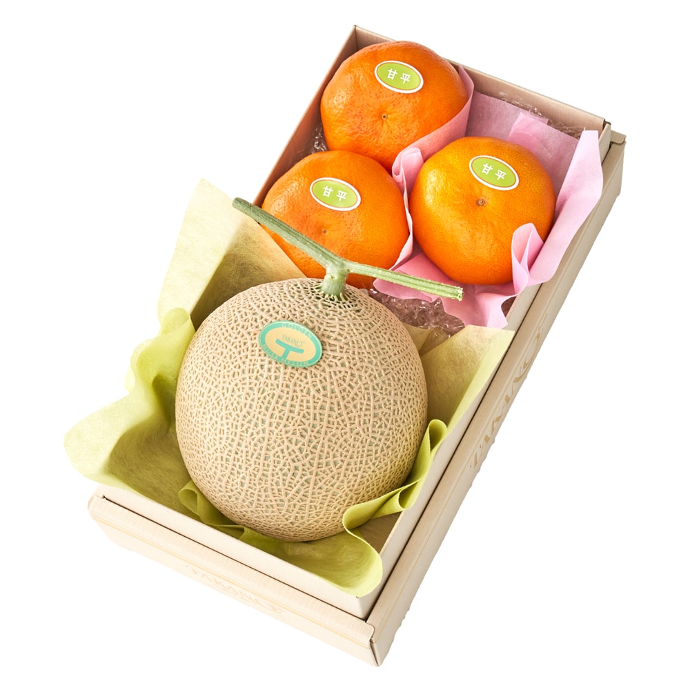 新宿高野 マスクメロン&甘平 #29100